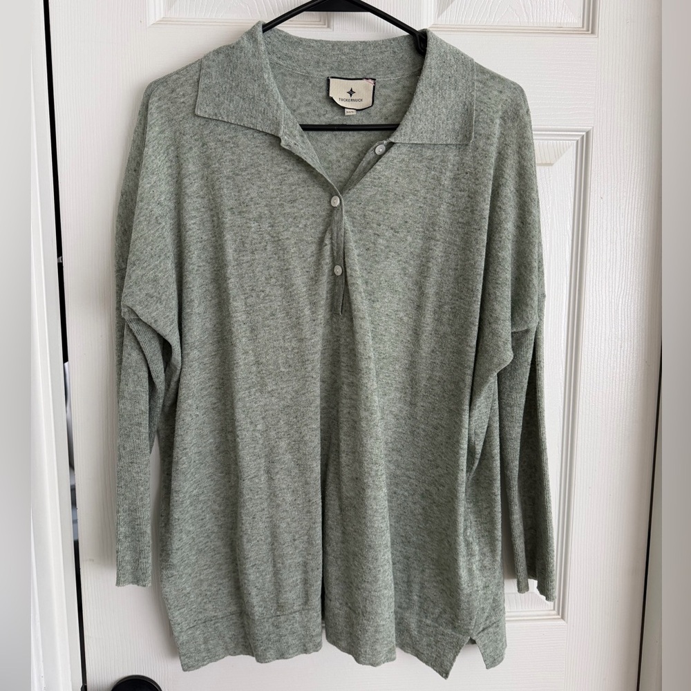 Tuckernuck Clayton Long Sleeve Knit Polo